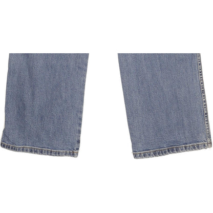 Wrangler Durable Quality Men Blue Straight Regular Stretch Jeans W38 L32