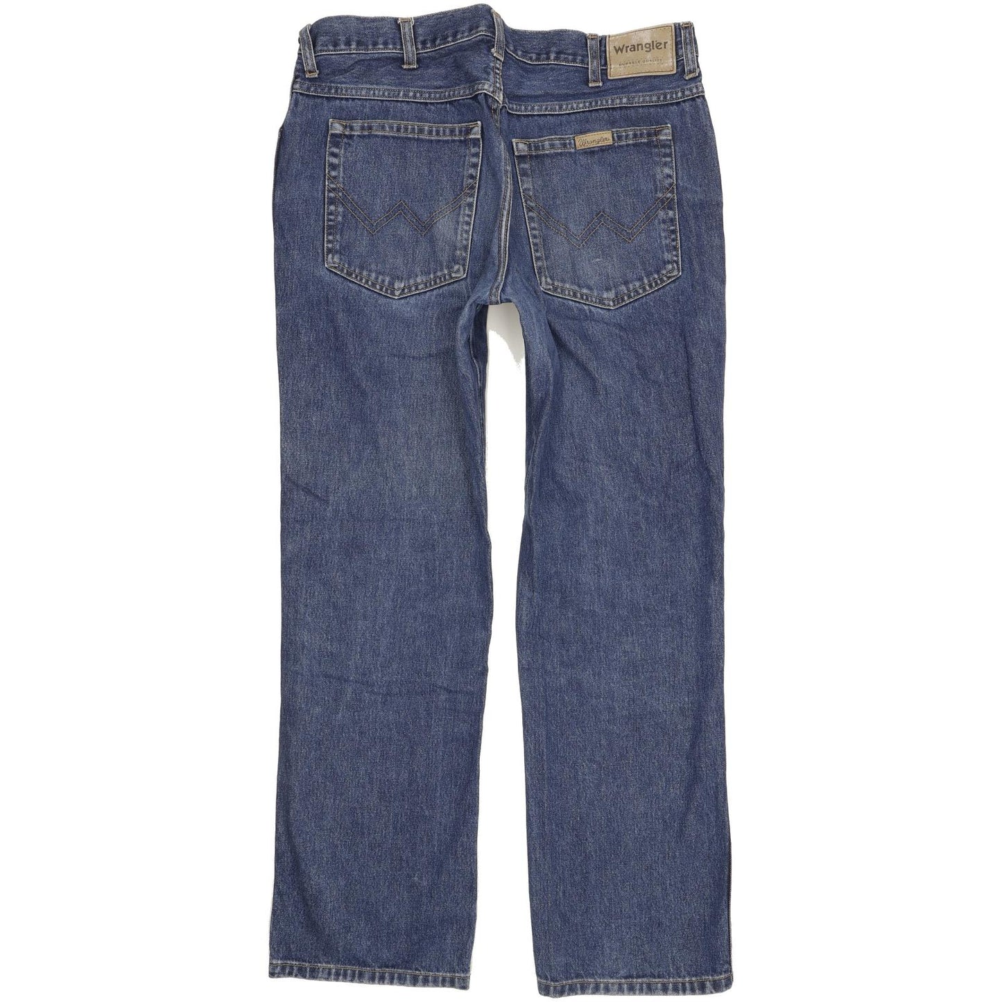 Wrangler Durable Quality Men Blue Straight Regular Jeans W36 L31