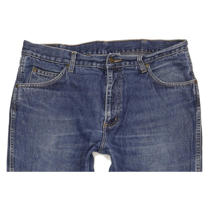 Wrangler Durable Quality Men Blue Straight Regular Jeans W36 L31