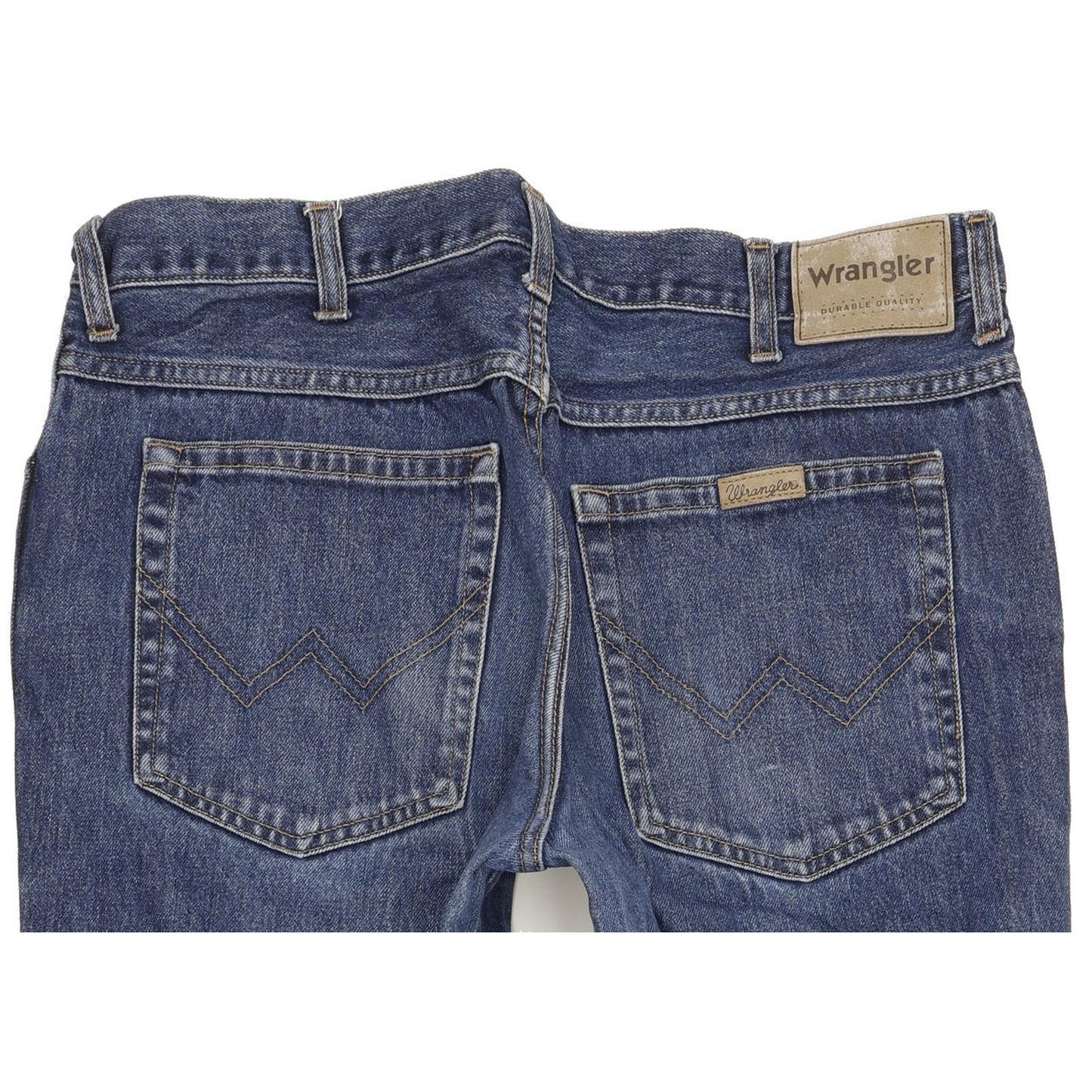 Wrangler Durable Quality Men Blue Straight Regular Jeans W36 L31