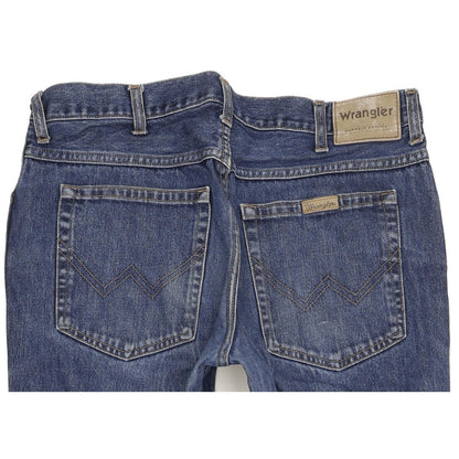 Wrangler Durable Quality Men Blue Straight Regular Jeans W36 L31