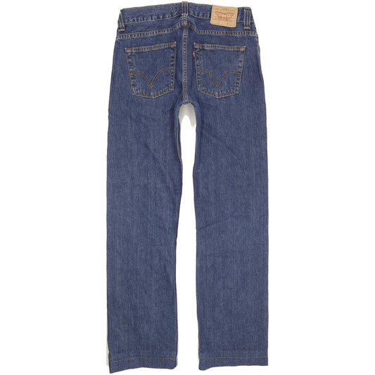 Levi's 506 Men Blue Straight Regular Jeans W33 L33