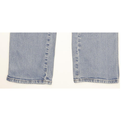 Wrangler Men Blue Straight Regular Stretch Jeans W36 L30