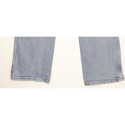 Wrangler Men Blue Straight Regular Stretch Jeans W36 L30