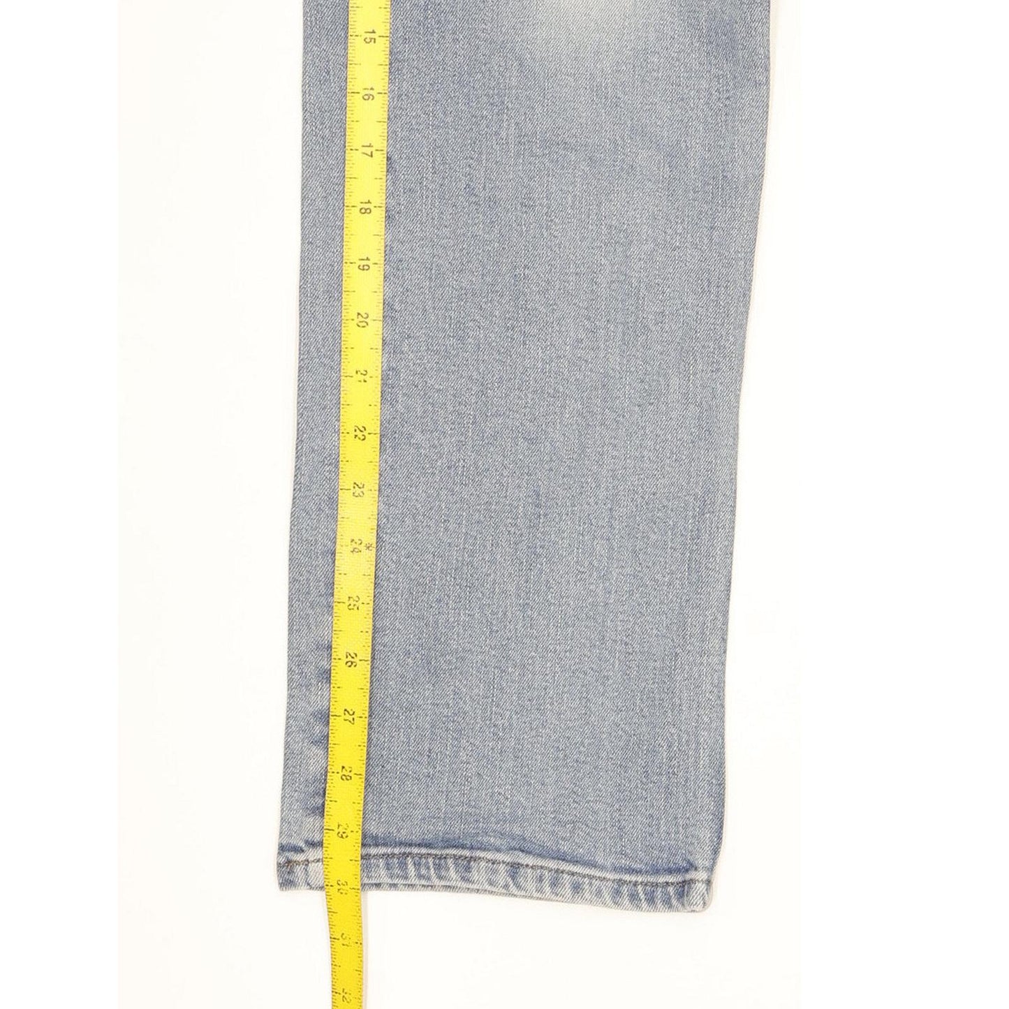 Wrangler Men Blue Straight Regular Stretch Jeans W36 L30