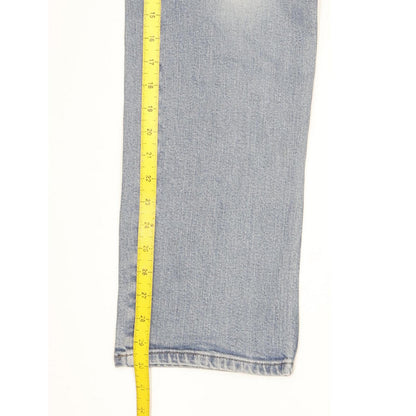 Wrangler Men Blue Straight Regular Stretch Jeans W36 L30