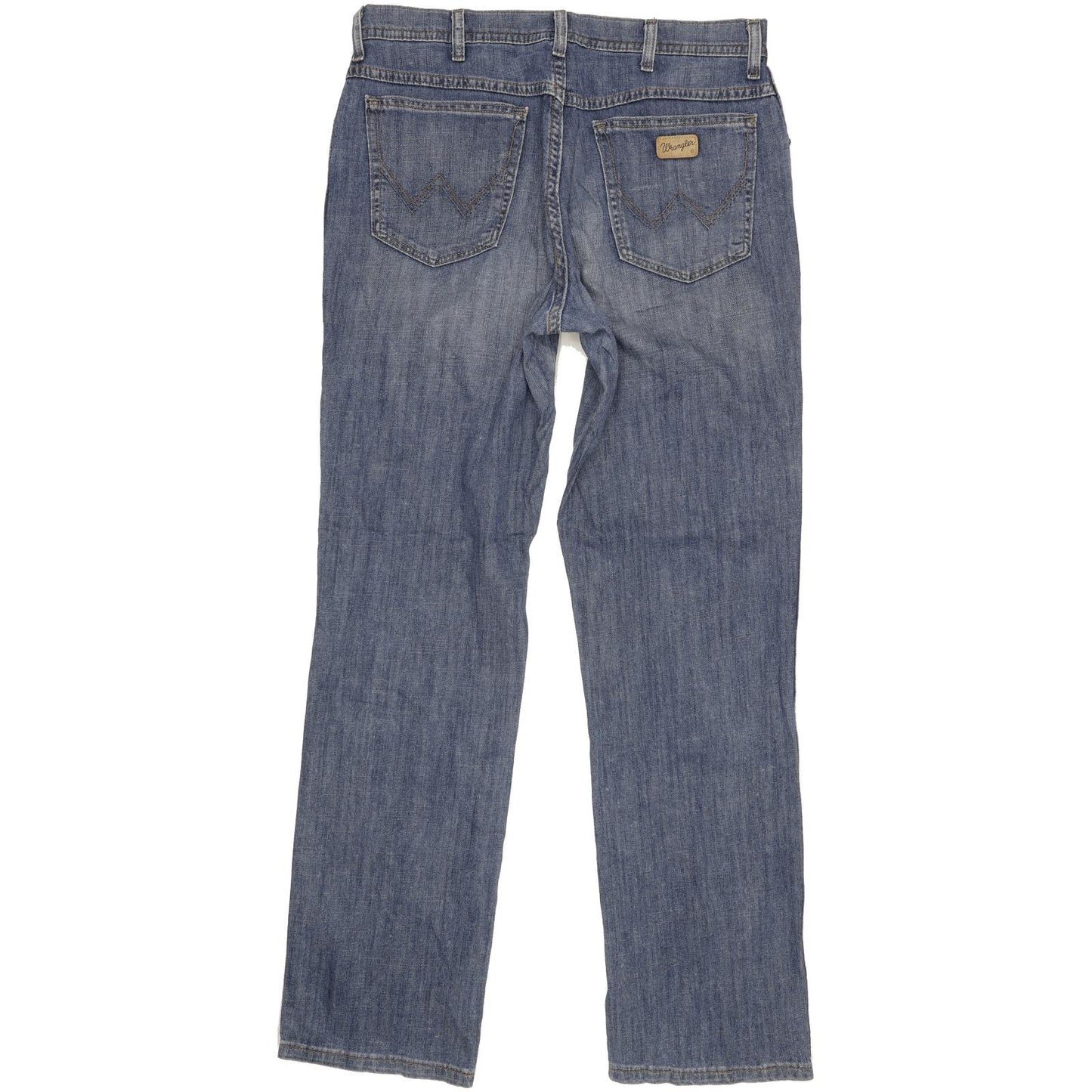 Wrangler Texas Men Blue Straight Regular Stretch Jeans W34 L33