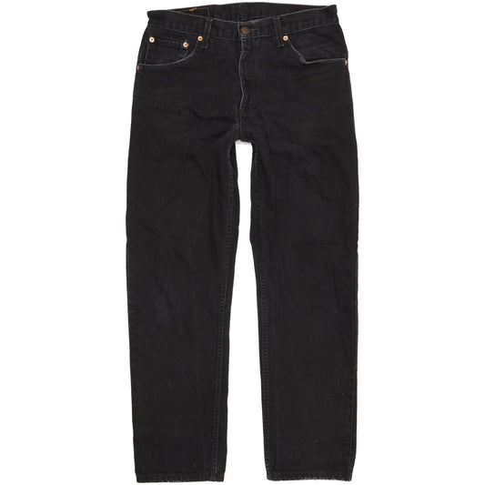 Levi's 521 Men Black Straight Regular Jeans W32 L29