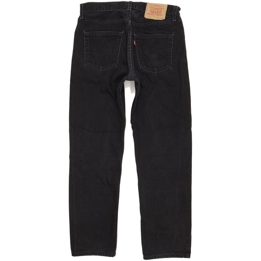 Levi's 521 Men Black Straight Regular Jeans W32 L29