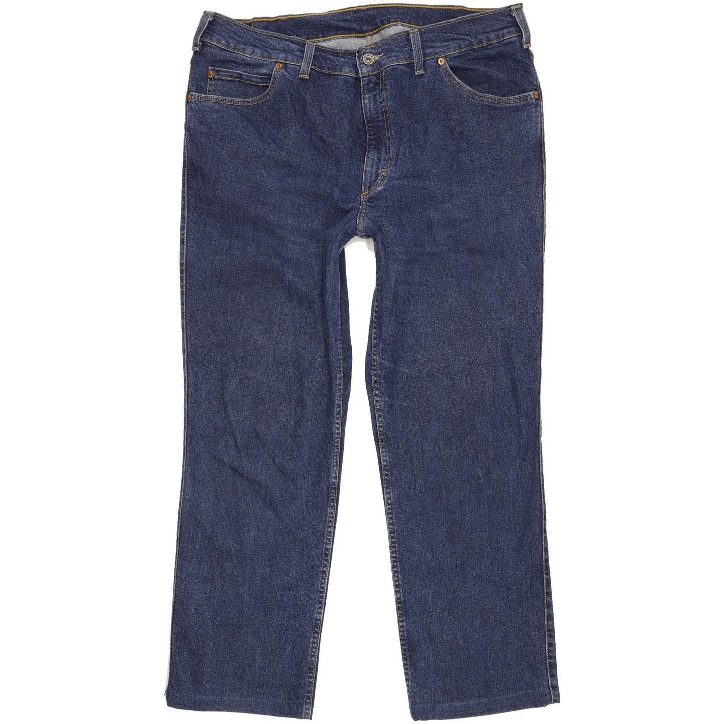 Mustang Tramper Men Blue Straight Regular Stretch Jeans W38 L28