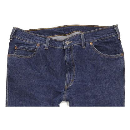 Mustang Tramper Men Blue Straight Regular Stretch Jeans W38 L28