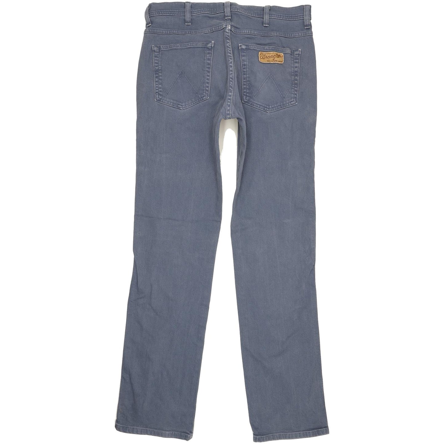 Wrangler Arizona Men Blue Straight Regular Stretch Jeans W34 L35