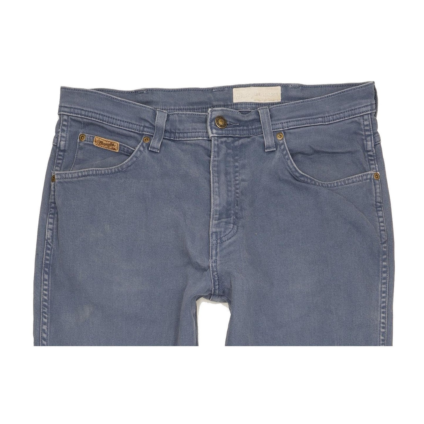 Wrangler Arizona Men Blue Straight Regular Stretch Jeans W34 L35
