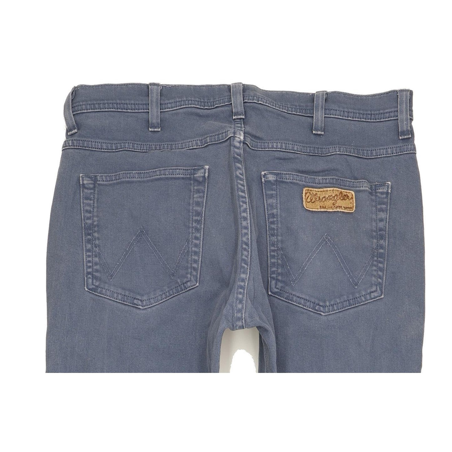 Wrangler Arizona Men Blue Straight Regular Stretch Jeans W34 L35