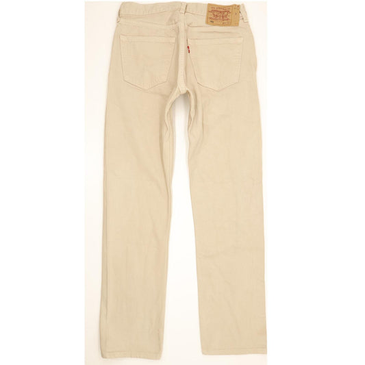 Levi's 501 Made in USA Men Beige Straight Regular Jeans W31 L32