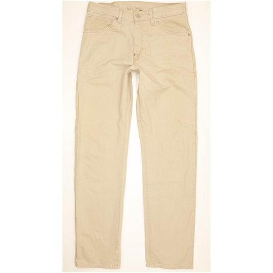 Levi's 521 Men Beige Straight Regular Jeans W34 L34