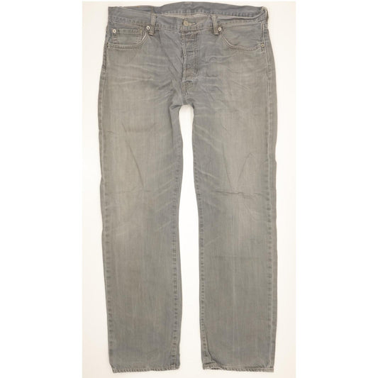 Levi's 501 Men Grey Straight Regular Jeans W36 L31