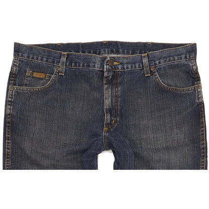 Wrangler Men Blue Straight Regular Jeans W40 L30