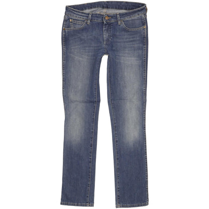 Wrangler Lia Women Blue Straight Slim Stretch Jeans W31 L32