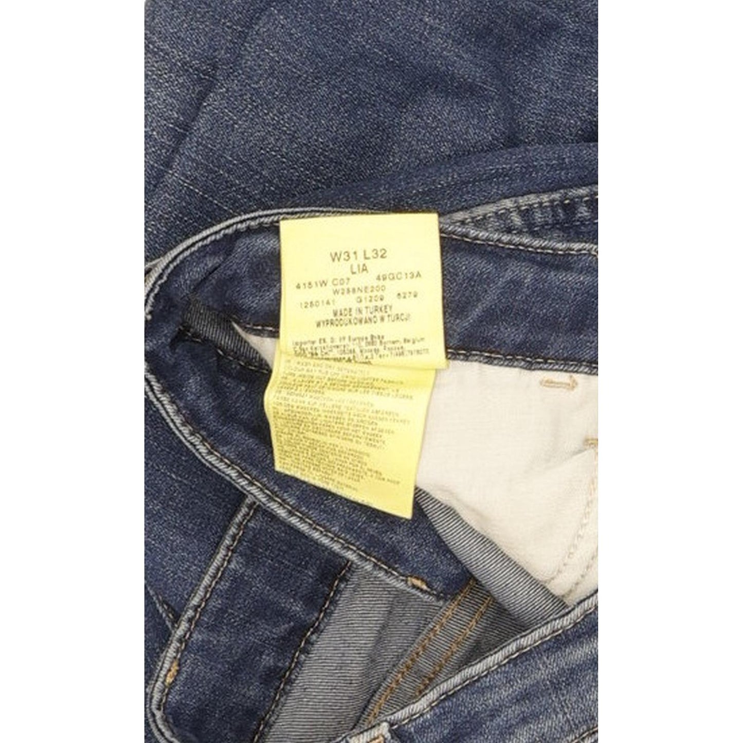 Wrangler Lia Women Blue Straight Slim Stretch Jeans W31 L32