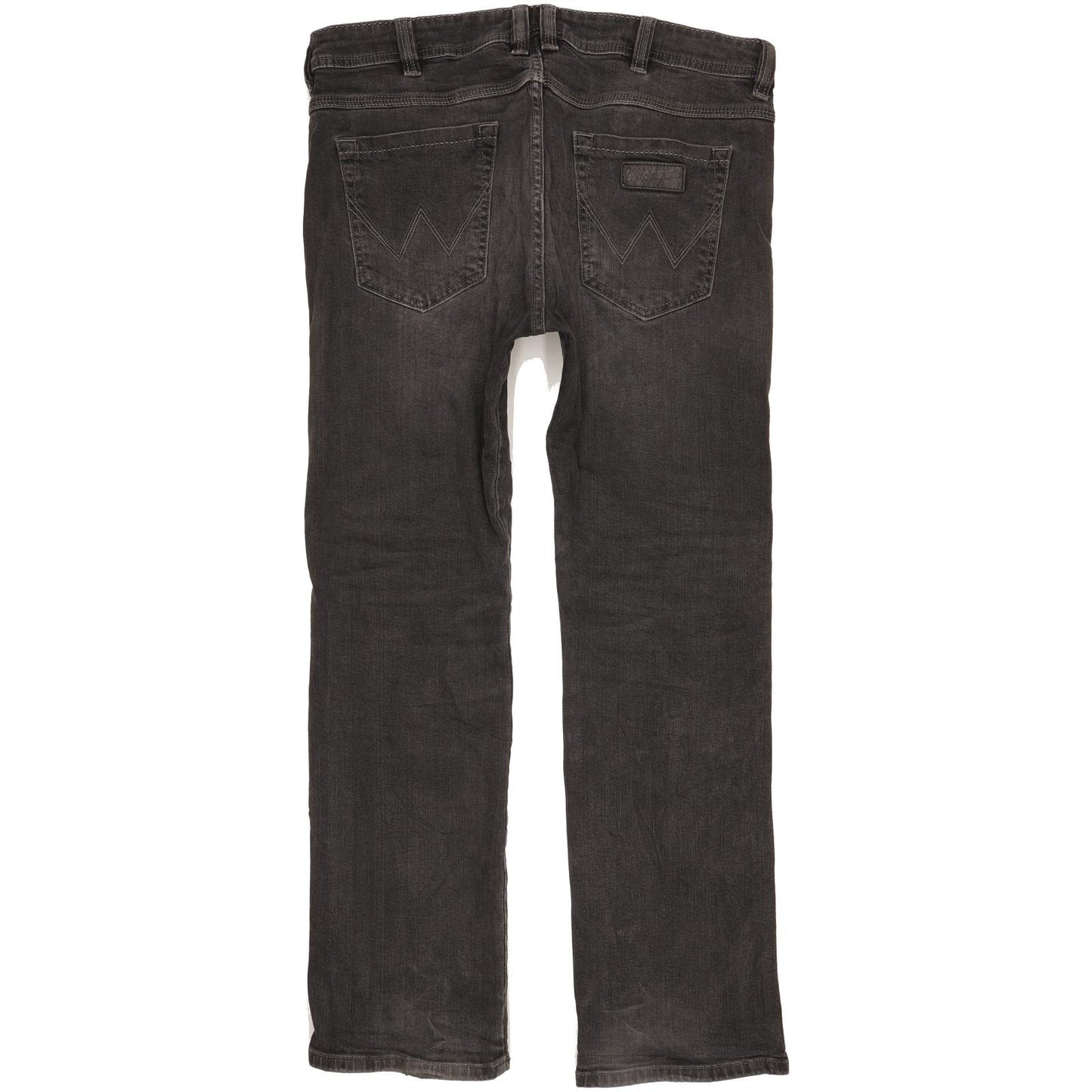 Wrangler Clyde Men Black Straight Regular Stretch Jeans W34 L29