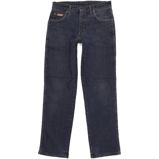 Wrangler Texas Men Blue Straight Regular Stretch Jeans W32 L31