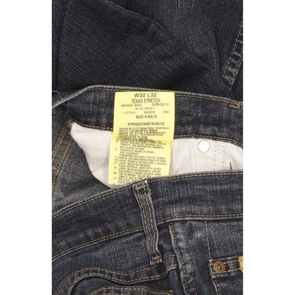 Wrangler Texas Men Blue Straight Regular Stretch Jeans W32 L31