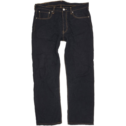 Levi's 501 Men Navy Straight Regular Trousers W34 L30