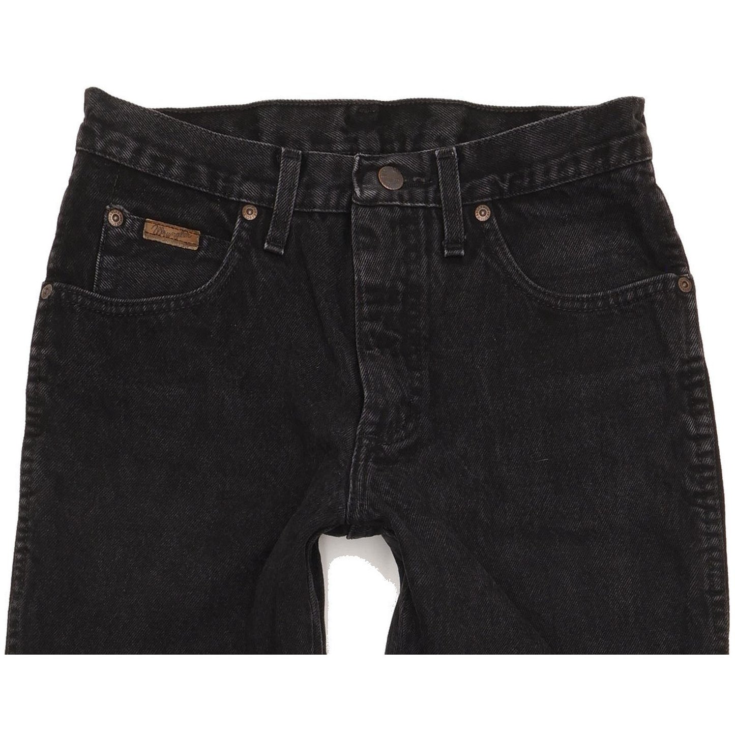 Wrangler Texas Men Black Straight Regular Jeans W30 L35