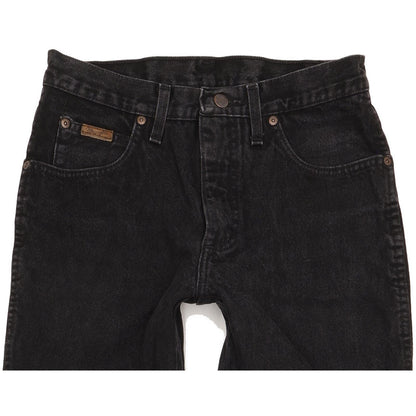 Wrangler Texas Men Black Straight Regular Jeans W30 L35