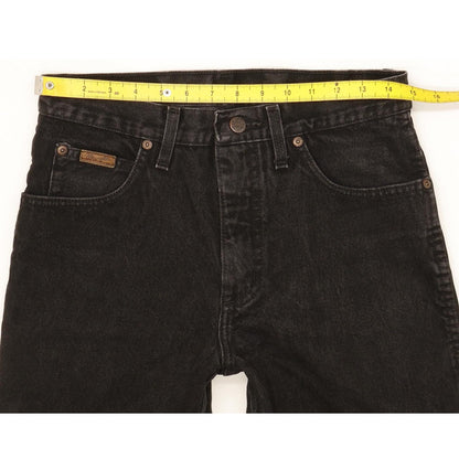 Wrangler Texas Men Black Straight Regular Jeans W30 L35