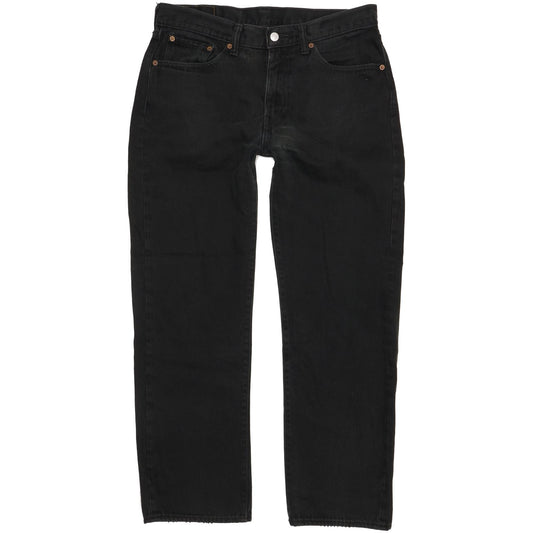Levi's 751 Men Black Straight Regular Jeans W33 L29