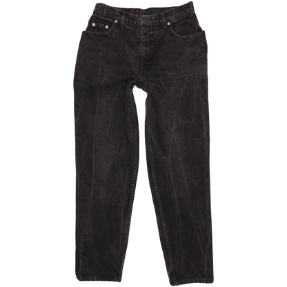 Levi's 726 Black Tapered Relaxed Mom Jeans High Waisted W31 L30