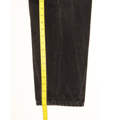 Levi's 726 Black Tapered Relaxed Mom Jeans High Waisted W31 L30