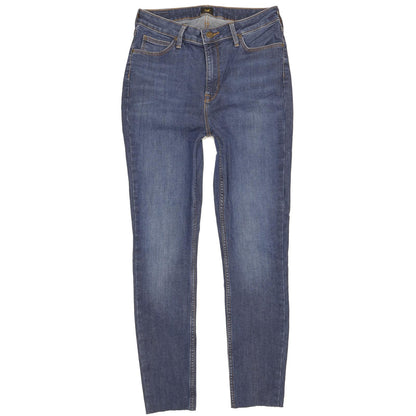 Lee Ivy Blue Skinny Slim Stretch Jeans High Waisted W31 L29