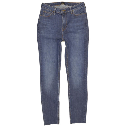 Lee Ivy Blue Skinny Slim Stretch Jeans High Waisted W31 L29