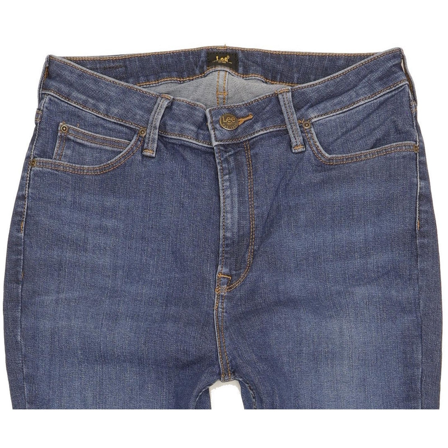 Lee Ivy Blue Skinny Slim Stretch Jeans High Waisted W31 L29