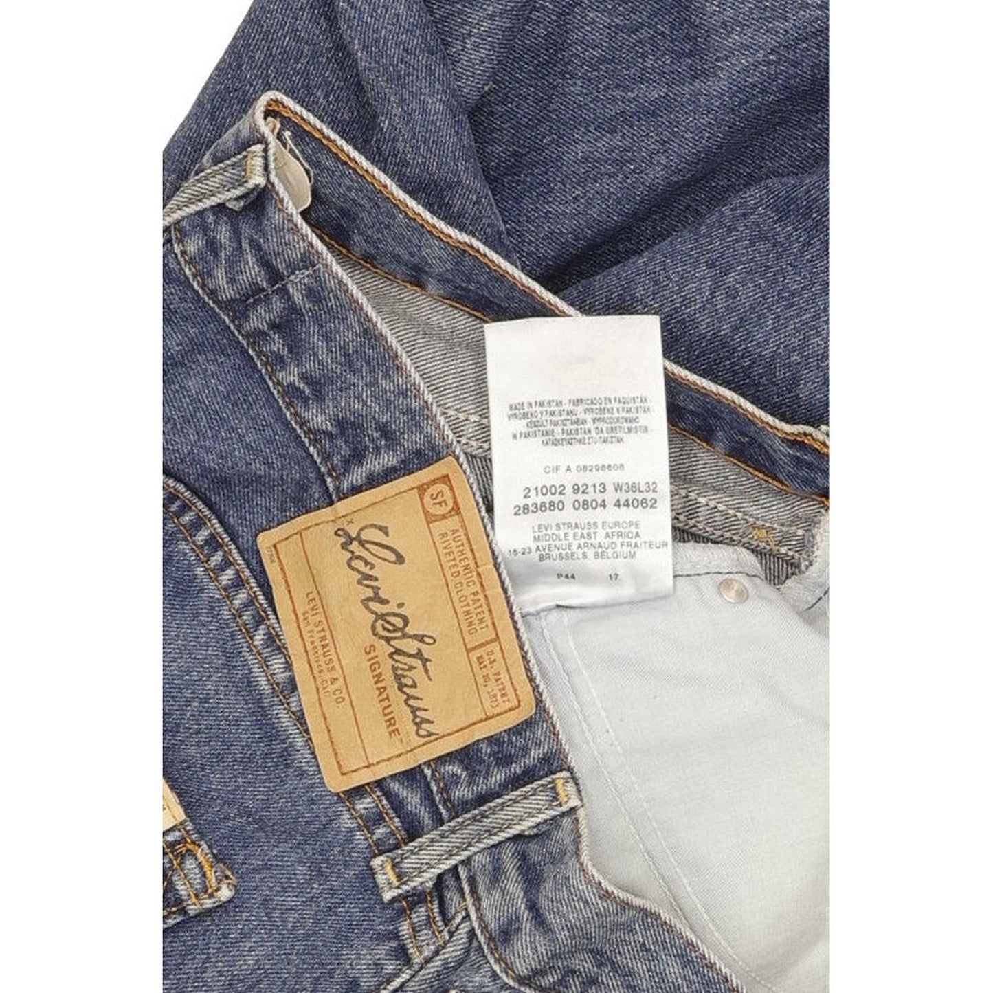 Levi's Straus Men Blue Straight Regular Jeans W36 L31