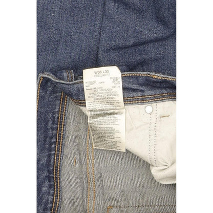 Wrangler Men Blue Straight Regular Stretch Jeans W36 L28