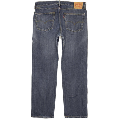 Levi's 505 Men Blue Straight Regular Jeans W36 L32