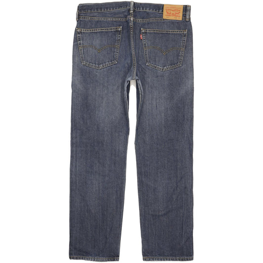 Levi's 505 Men Blue Straight Regular Jeans W36 L32