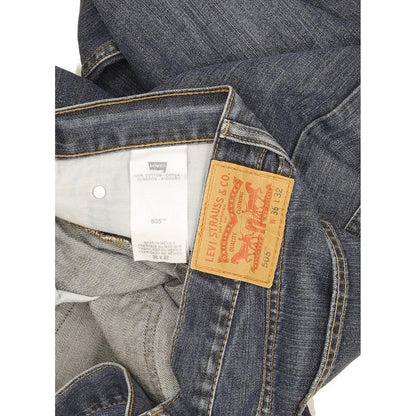 Levi's 505 Men Blue Straight Regular Jeans W36 L32