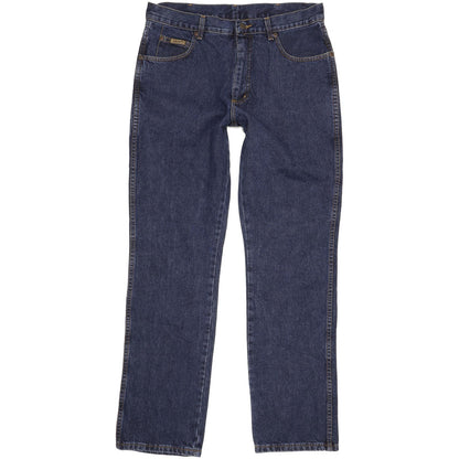 Wrangler Texas Men Blue Straight Regular Jeans W34 L32
