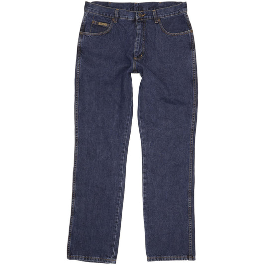 Wrangler Texas Men Blue Straight Regular Jeans W34 L32