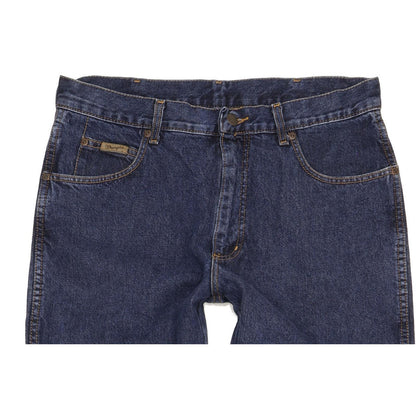 Wrangler Texas Men Blue Straight Regular Jeans W34 L32