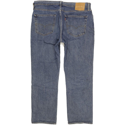 Levi's 514 Men Blue Straight Slim Stretch Jeans W36 L29