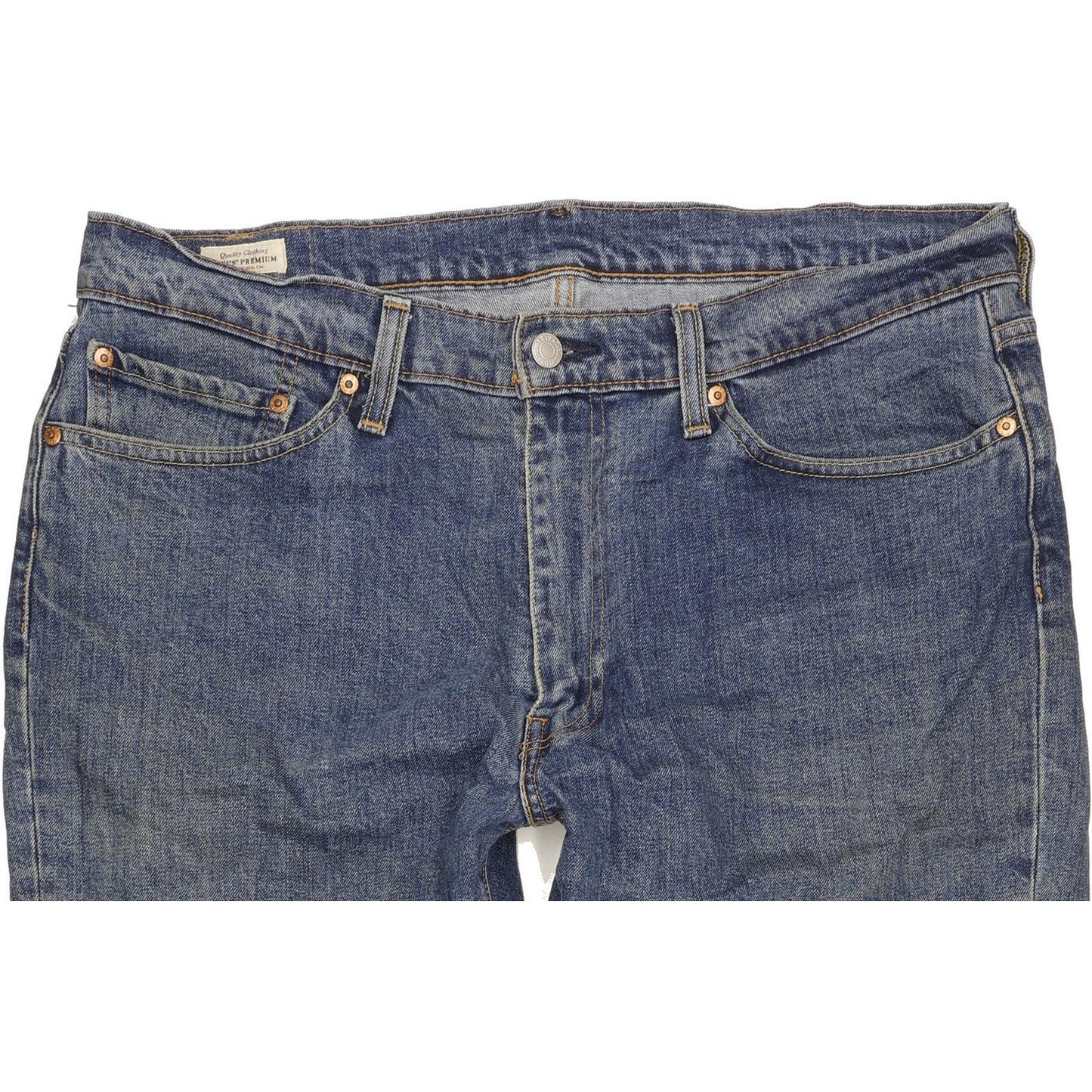 Levi's 514 Men Blue Straight Slim Stretch Jeans W36 L29