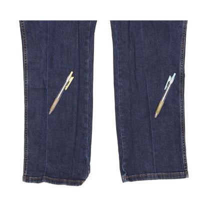 Wrangler Texas Men Blue Straight Regular Stretch Jeans W36 L30