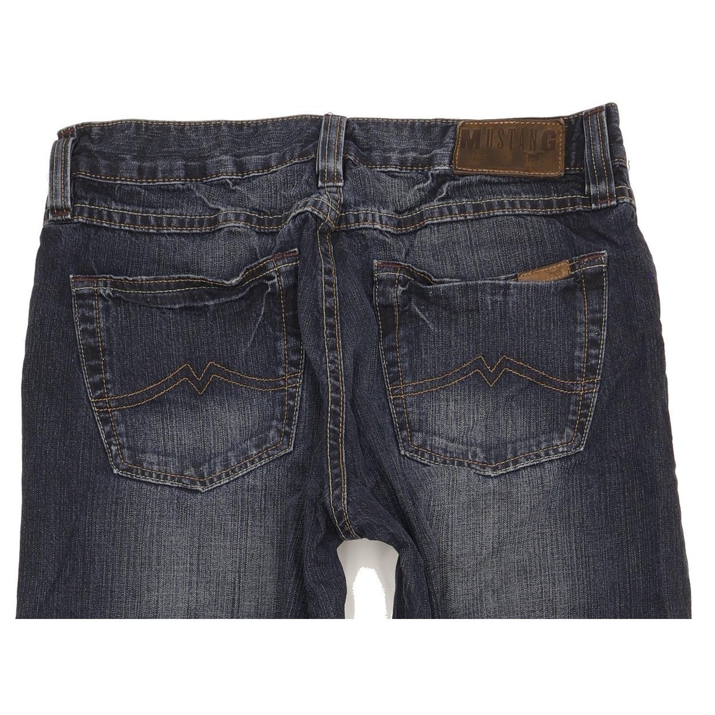 Mustang Men Blue Bootcut Regular Jeans W32 L35