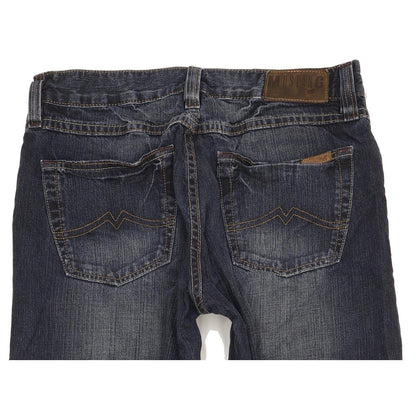 Mustang Men Blue Bootcut Regular Jeans W32 L35